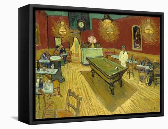 The Night Cafe-Vincent van Gogh-Framed Premier Image Canvas