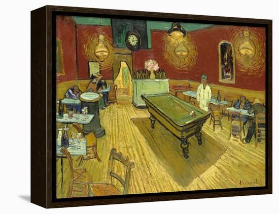 The Night Cafe-Vincent van Gogh-Framed Premier Image Canvas