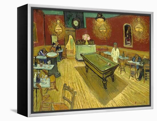 The Night Cafe-Vincent van Gogh-Framed Premier Image Canvas