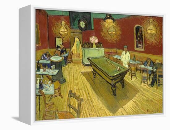 The Night Cafe-Vincent van Gogh-Framed Premier Image Canvas