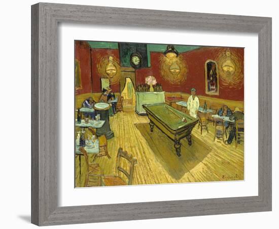 The Night Cafe-Vincent van Gogh-Framed Giclee Print