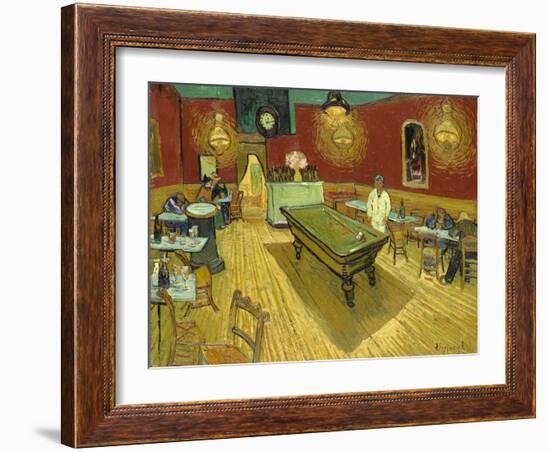 The Night Cafe-Vincent van Gogh-Framed Giclee Print