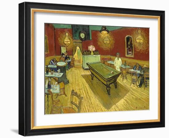 The Night Cafe-Vincent van Gogh-Framed Giclee Print