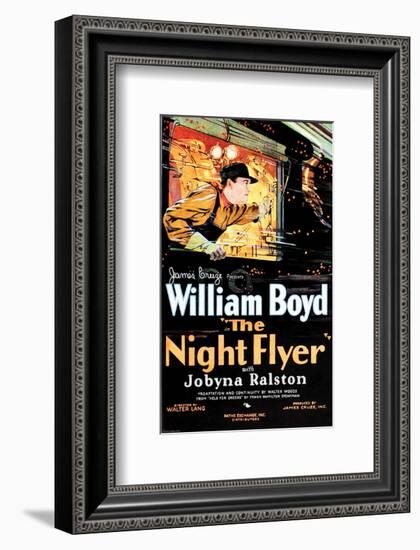 The Night Flyer - 1928-null-Framed Giclee Print