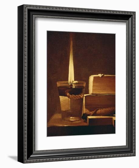 The Night Light, 1630-35-Georges de La Tour-Framed Giclee Print