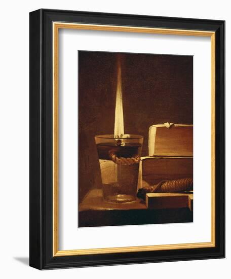 The Night Light, 1630-35-Georges de La Tour-Framed Giclee Print