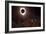 The Night of Day (Eclipse 2017)-Gordon Semmens-Framed Giclee Print