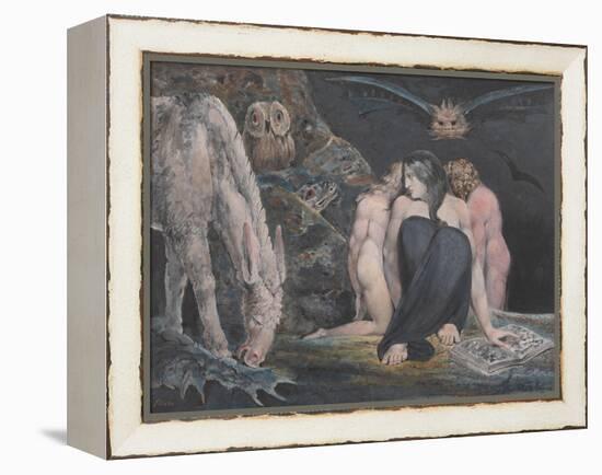 The Night of Enitharmon's Joy (Formerly Called 'Hecate')-William Blake-Framed Premier Image Canvas