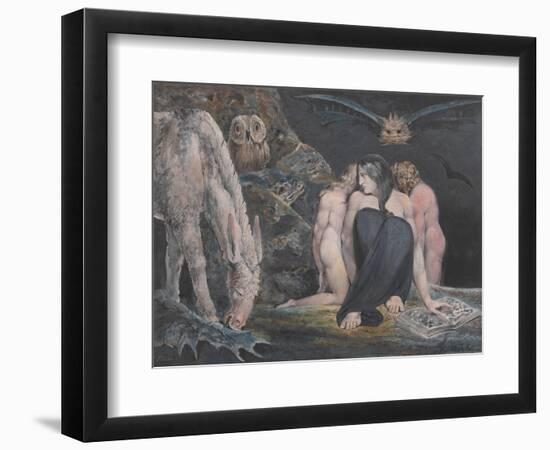 The Night of Enitharmon's Joy (Formerly Called 'Hecate')-William Blake-Framed Giclee Print