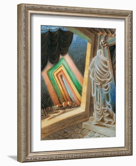 The Night of King Solomon-Alberto Savinio-Framed Giclee Print