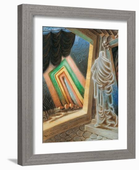 The Night of King Solomon-Alberto Savinio-Framed Giclee Print