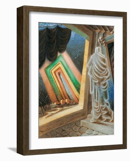 The Night of King Solomon-Alberto Savinio-Framed Giclee Print