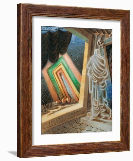 The Night of King Solomon-Alberto Savinio-Framed Giclee Print