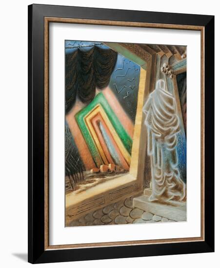 The Night of King Solomon-Alberto Savinio-Framed Giclee Print