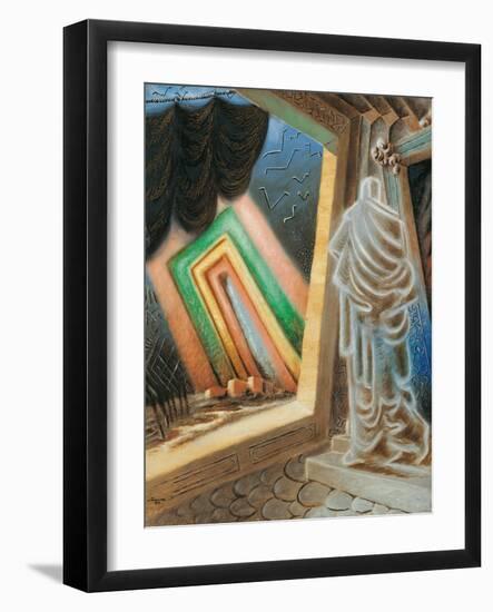 The Night of King Solomon-Alberto Savinio-Framed Giclee Print