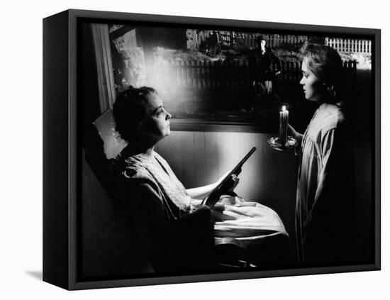 The Night Of The Hunter, Lillian Gish, Robert Mitchum, Gloria Castillo, 1955-null-Framed Stretched Canvas