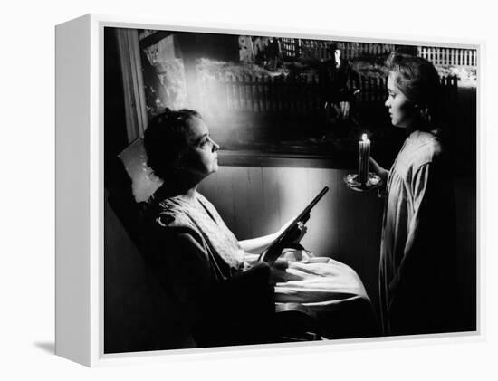The Night Of The Hunter, Lillian Gish, Robert Mitchum, Gloria Castillo, 1955-null-Framed Stretched Canvas