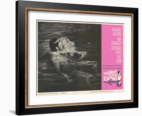 The Night of the Iguana, 1964-null-Framed Art Print