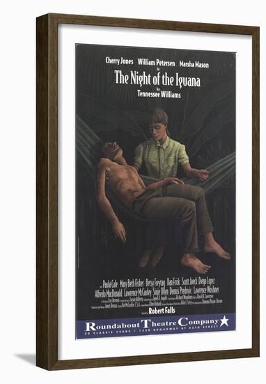 The Night of the Iguana-Scott McKowen-Framed Collectable Print