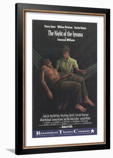 The Night of the Iguana-Scott McKowen-Framed Collectable Print