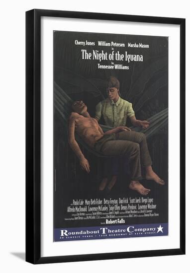 The Night of the Iguana-Scott McKowen-Framed Collectable Print