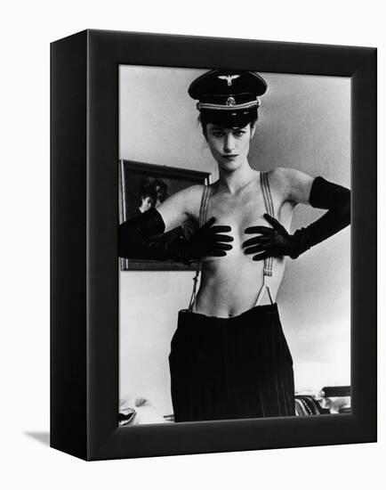 The Night Porter, (aka Il Portiere Di Notte), Charlotte Rampling, 1974-null-Framed Stretched Canvas