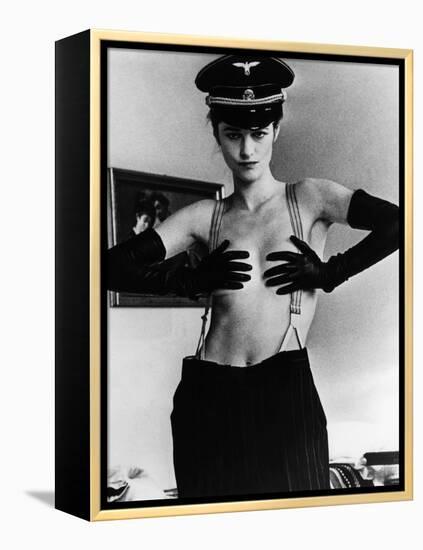 The Night Porter, (aka Il Portiere Di Notte), Charlotte Rampling, 1974-null-Framed Stretched Canvas