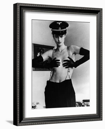 The Night Porter, (aka Il Portiere Di Notte), Charlotte Rampling, 1974-null-Framed Photo