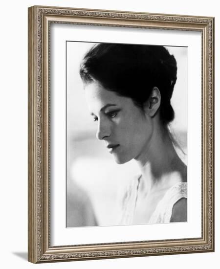 The Night Porter, (aka Il Portiere Di Notte), Charlotte Rampling, 1974-null-Framed Premium Photographic Print