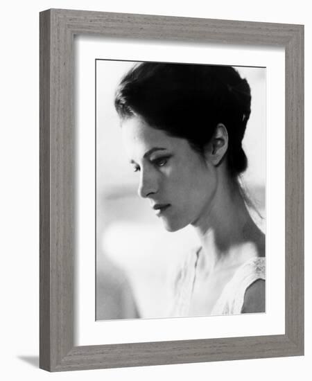 The Night Porter, (aka Il Portiere Di Notte), Charlotte Rampling, 1974-null-Framed Premium Photographic Print