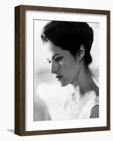 The Night Porter, (aka Il Portiere Di Notte), Charlotte Rampling, 1974-null-Framed Premium Photographic Print