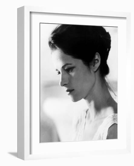 The Night Porter, (aka Il Portiere Di Notte), Charlotte Rampling, 1974-null-Framed Premium Photographic Print