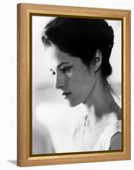 The Night Porter, (aka Il Portiere Di Notte), Charlotte Rampling, 1974-null-Framed Stretched Canvas