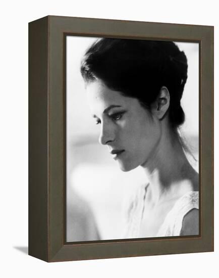 The Night Porter, (aka Il Portiere Di Notte), Charlotte Rampling, 1974-null-Framed Stretched Canvas