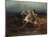 The Night Raid-Adolf Schreyer-Mounted Giclee Print