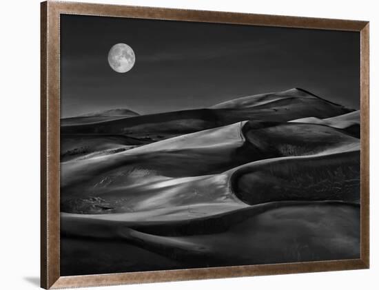 The Night Walked Down The Sky-Yvette Depaepe-Framed Giclee Print