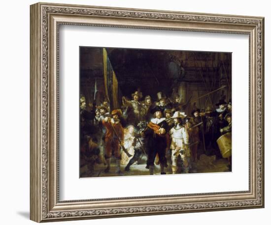 The Night Watch-Rembrandt van Rijn-Framed Giclee Print