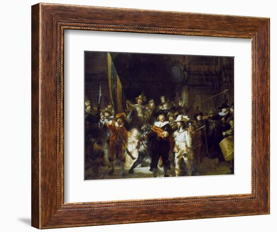 The Night Watch-Rembrandt van Rijn-Framed Giclee Print