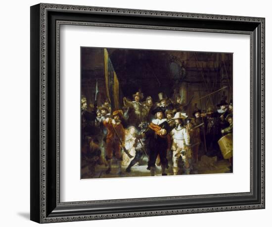 The Night Watch-Rembrandt van Rijn-Framed Giclee Print