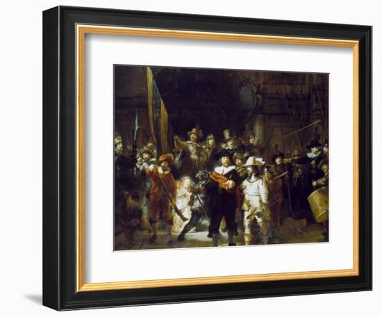 The Night Watch-Rembrandt van Rijn-Framed Giclee Print