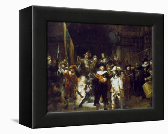 The Night Watch-Rembrandt van Rijn-Framed Premier Image Canvas