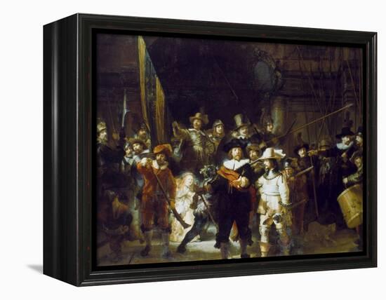 The Night Watch-Rembrandt van Rijn-Framed Premier Image Canvas