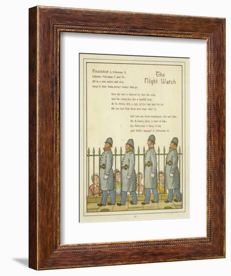 The Night Watch-Thomas Crane-Framed Giclee Print