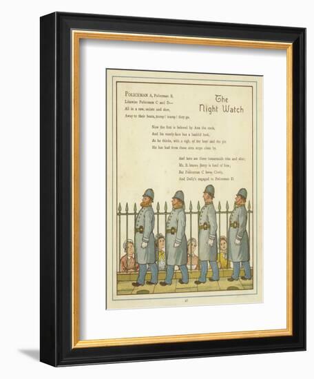 The Night Watch-Thomas Crane-Framed Giclee Print