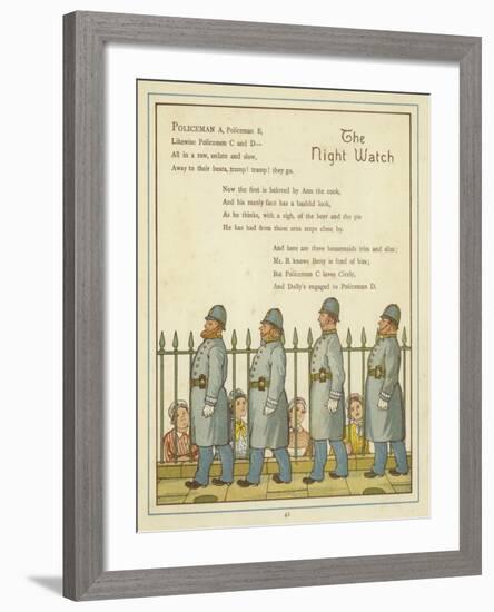 The Night Watch-Thomas Crane-Framed Giclee Print