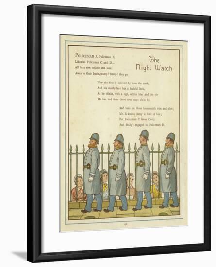 The Night Watch-Thomas Crane-Framed Giclee Print