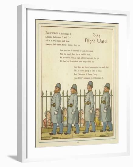 The Night Watch-Thomas Crane-Framed Giclee Print