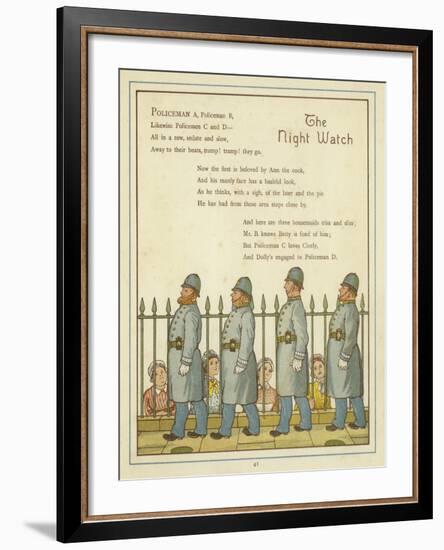 The Night Watch-Thomas Crane-Framed Giclee Print