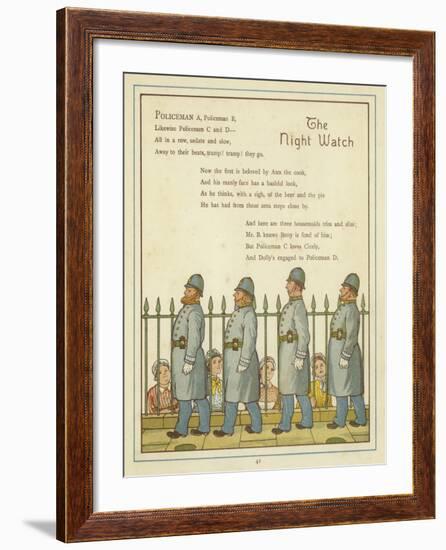 The Night Watch-Thomas Crane-Framed Giclee Print