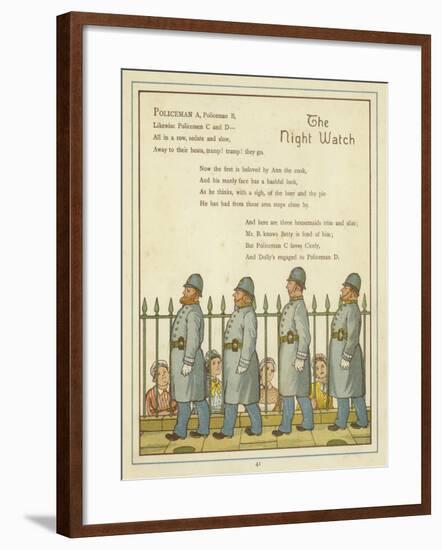 The Night Watch-Thomas Crane-Framed Giclee Print